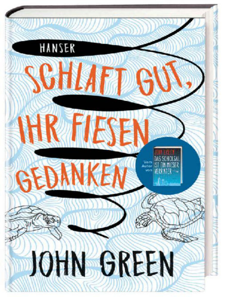 Schlaft gut ihr fiesen Gedanken German Edition John Green Kitap Kapağı
