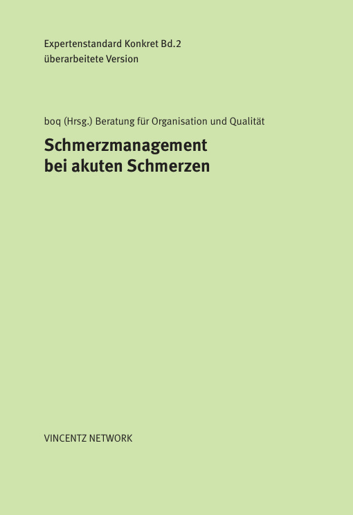 Schmerzmanagement bei akuten Schmerzen German Edition Team boq Kitap Kapağı
