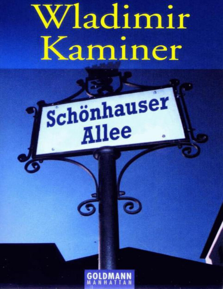 Schonhauser Allee Wladimir Kaminer Kitap Kapağı