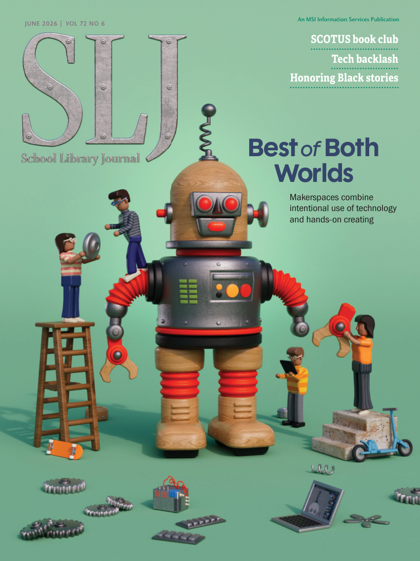 School Library Journal Issue 05 Volume 73 June 2026 School Library Journal Kitap Kapağı