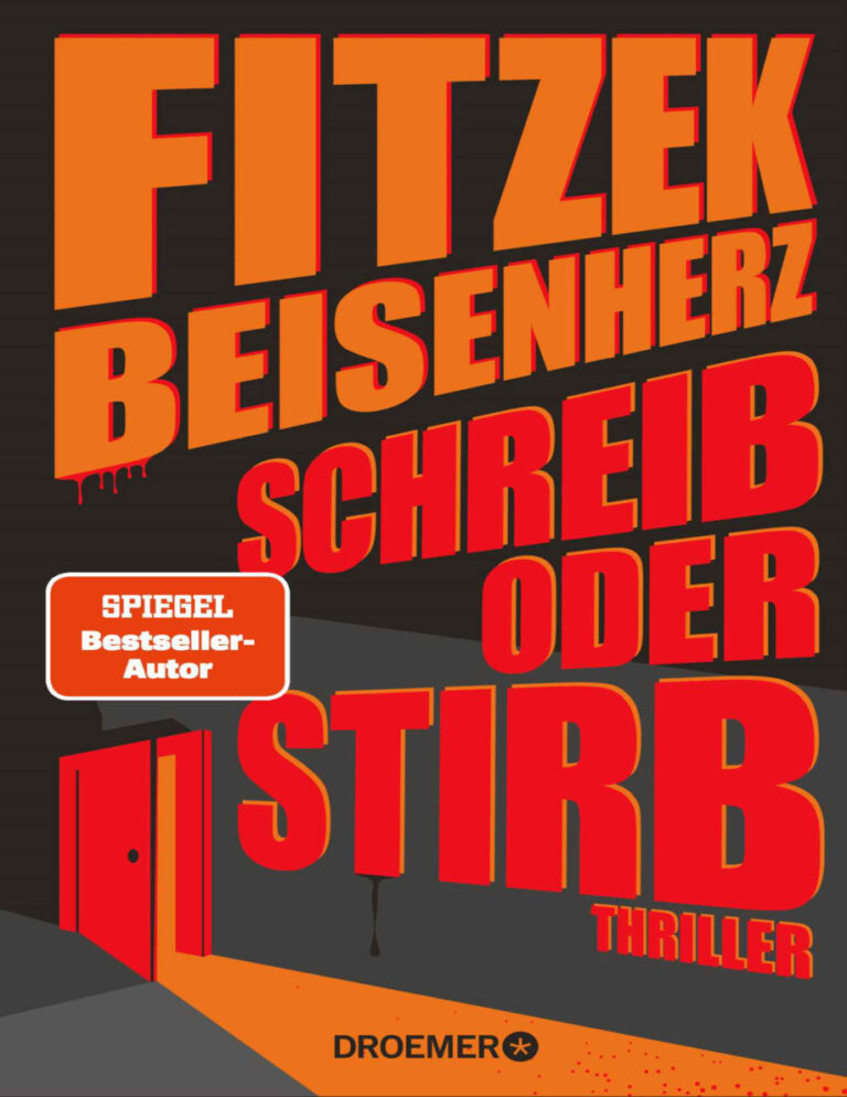 Schreib oder stirb German Edition Sebastian Fitzek Kitap Kapağı
