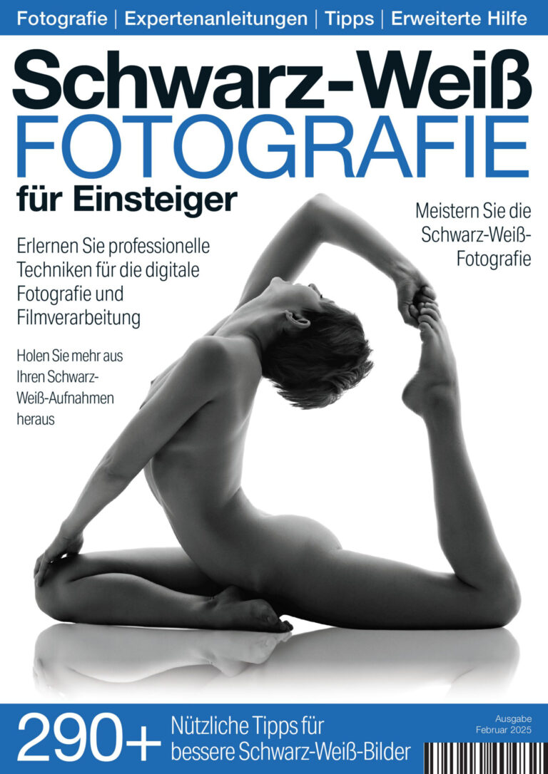 Schwarz Weiss Fotografie fur Einsteiger Februar 2025 GER Schwarz Weiss Fotografie fur Einsteiger Kitap Kapağı
