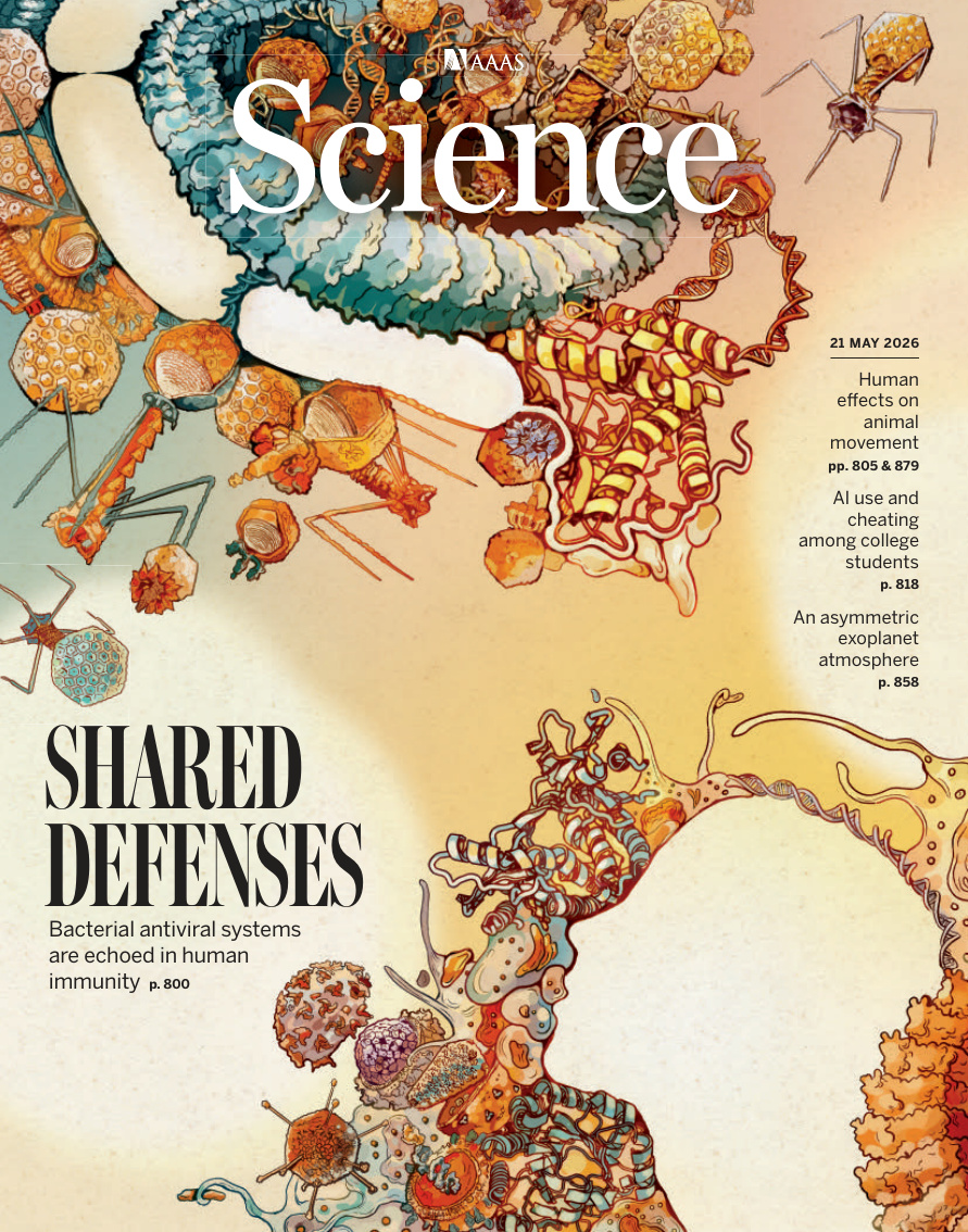 Science Issue 6800 Volume 392 May 21 2026 Science Kitap Kapağı