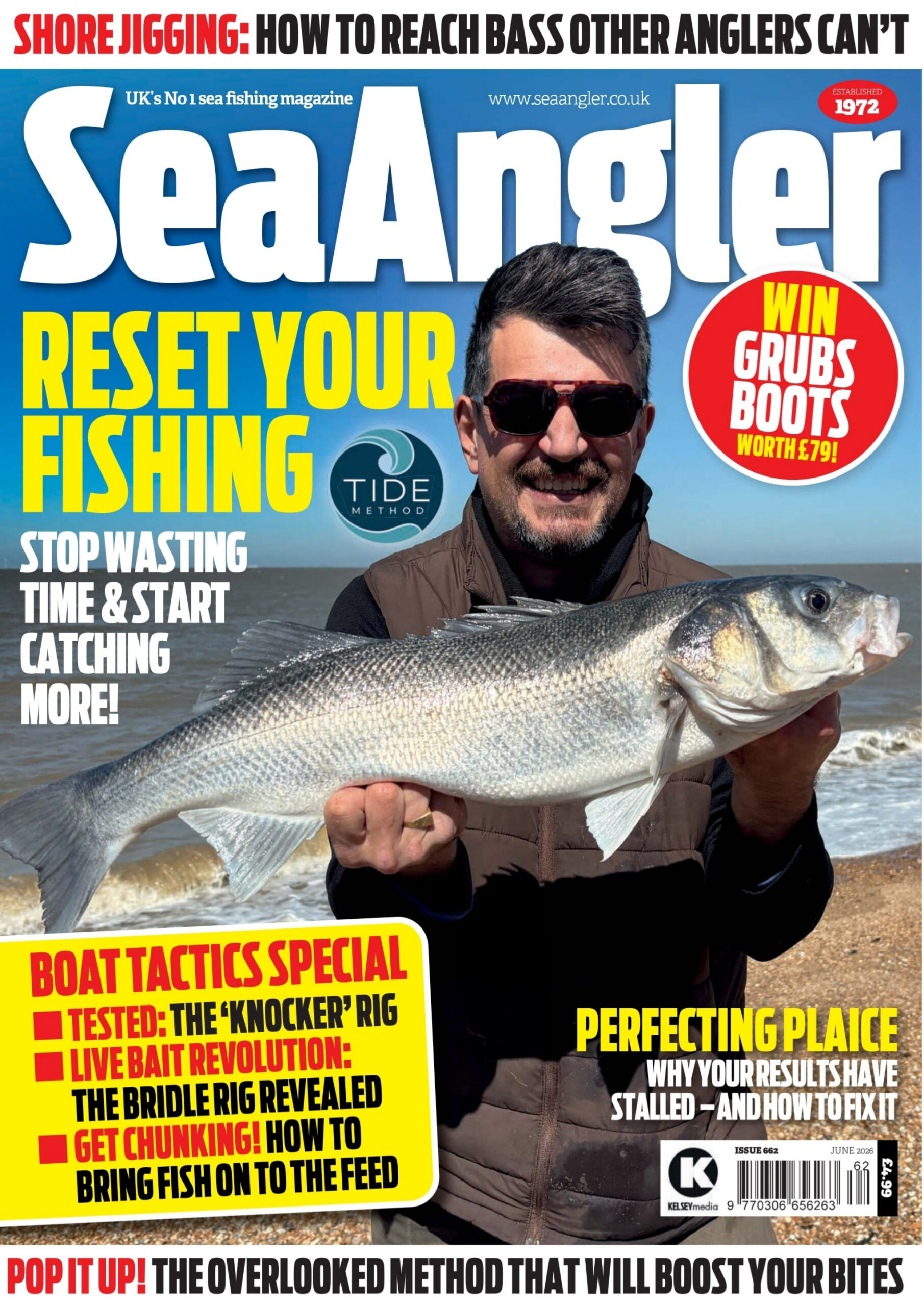 Sea Angler Issue 662 June 2026 Sea Angler Kitap Kapağı