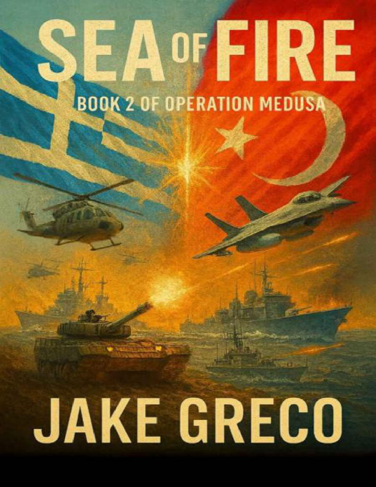 Sea of Fire Jake Greco Kitap Kapağı
