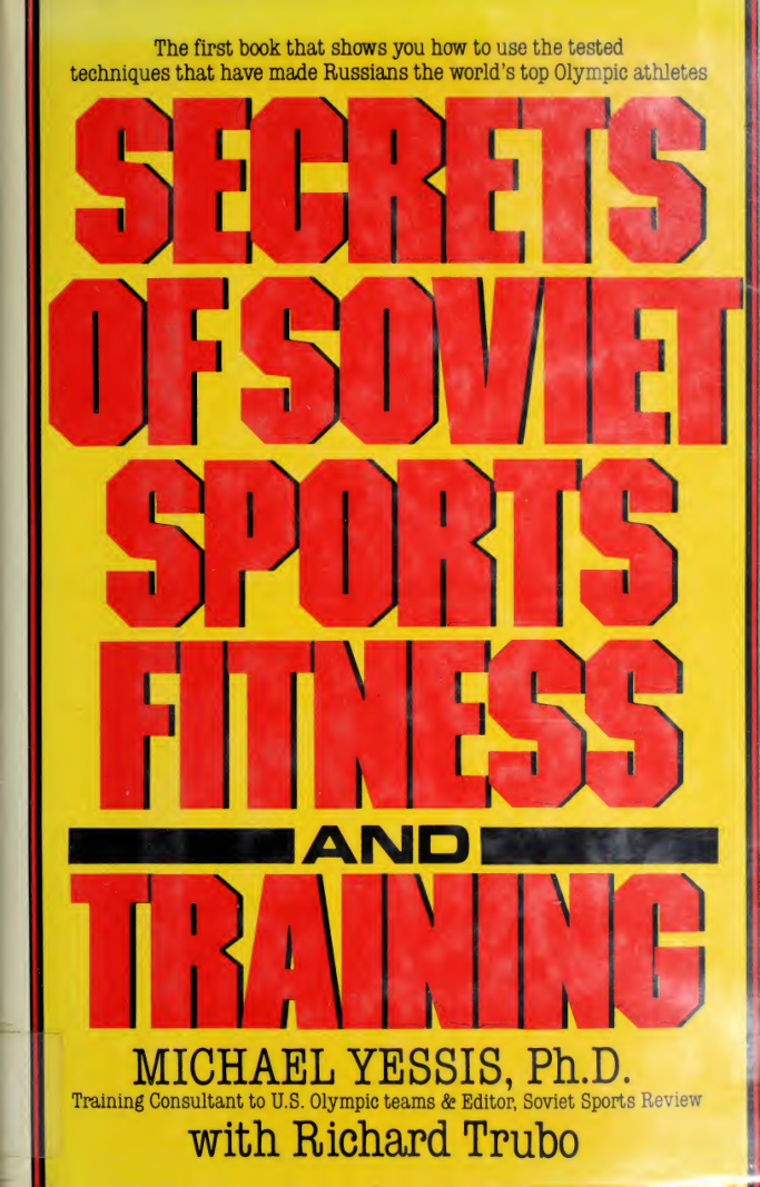 Secrets of Russian Sports Fitness and Training Michael Yessis Kitap Kapağı
