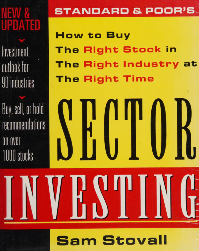Sector Investing Sam Stovall Kitap Kapağı
