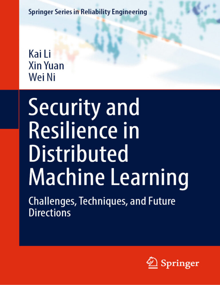 Security and Resilience in Distributed ML Kai Li Kitap Kapağı