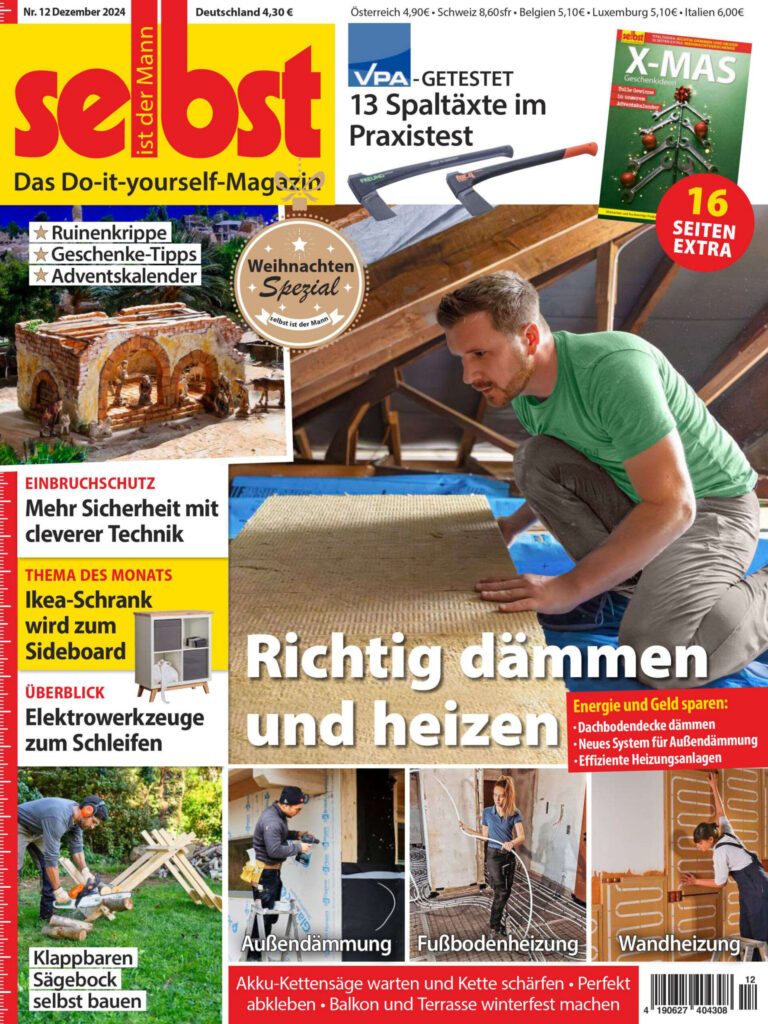Selbst ist der Mann Dezember 2024 GER Selbst ist der Mann Kitap Kapağı