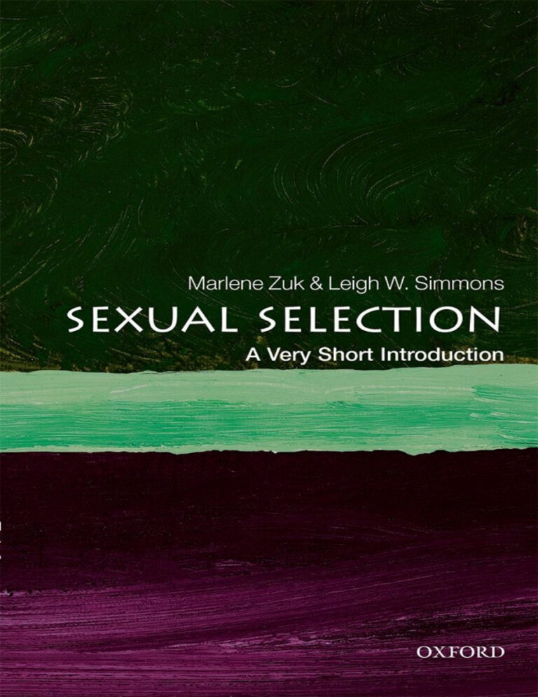 Sexual Selection A Very Short Introduction Marlene Zuk Kitap Kapağı