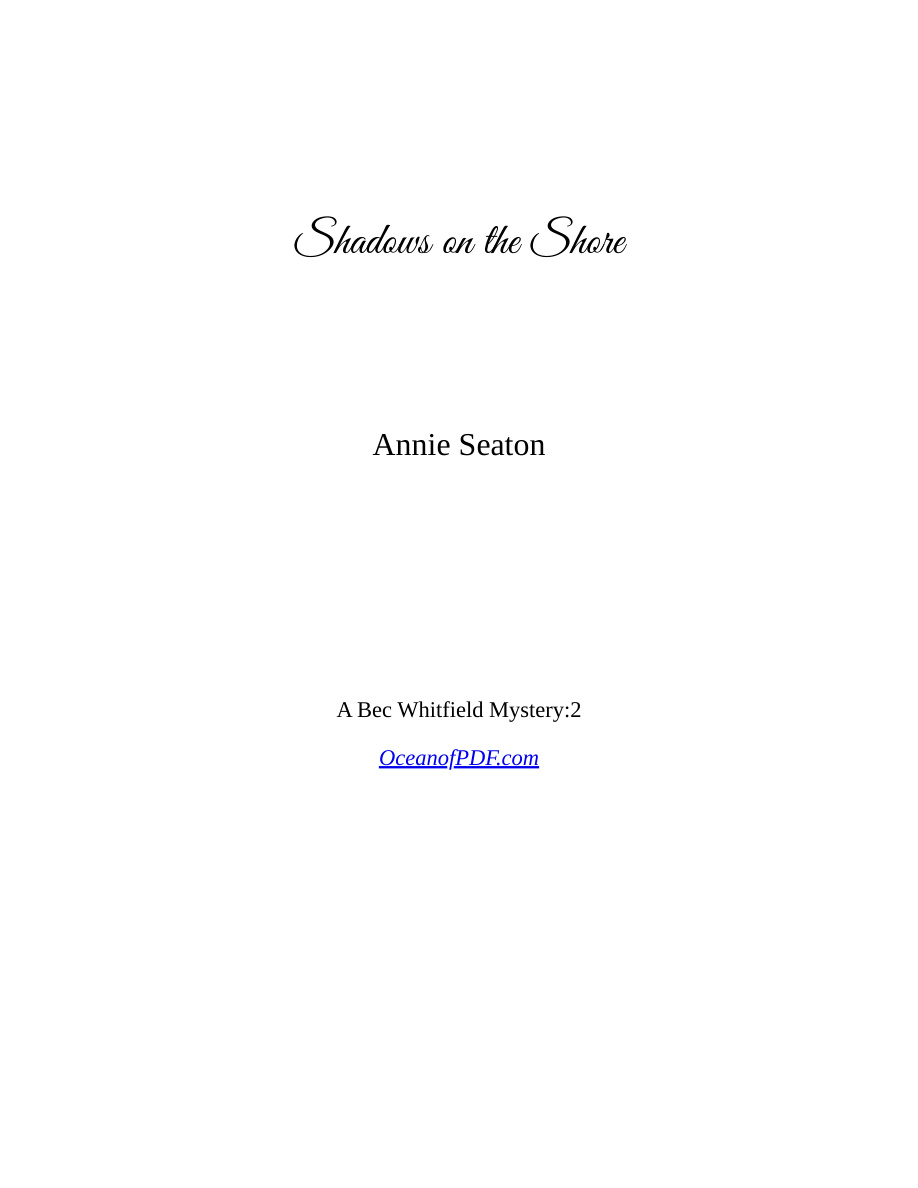 Shadows on the Shore Annie Seaton Kitap Kapağı
