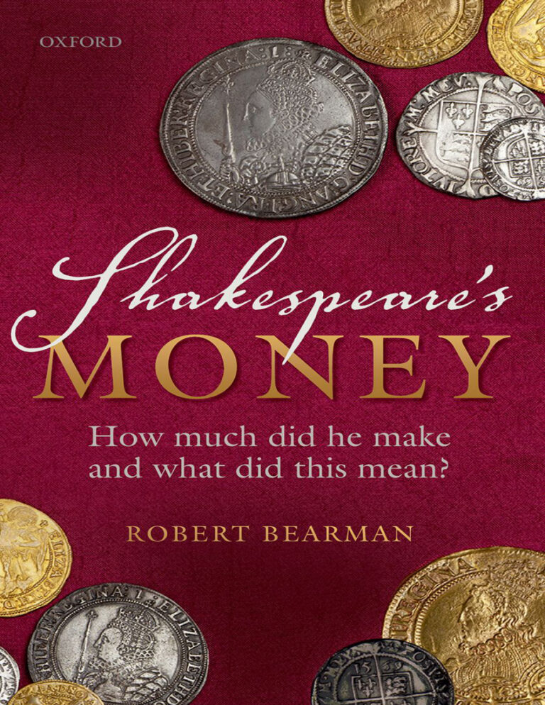 Shakespeares Money Robert Bearman Kitap Kapağı