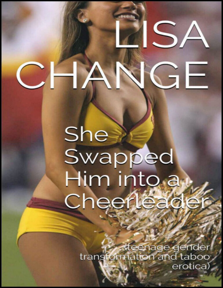 She Swapped Him into a Cheerleader Lisa Change Kitap Kapağı