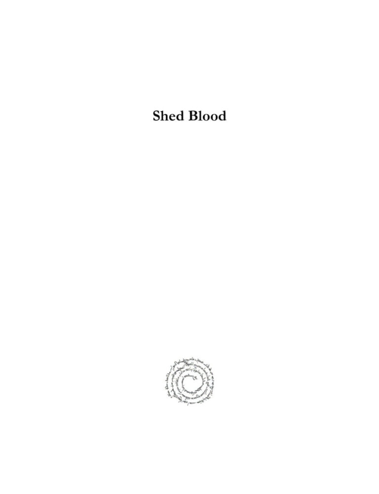 Shed Blood German Edition A Naman Karabash Kitap Kapağı