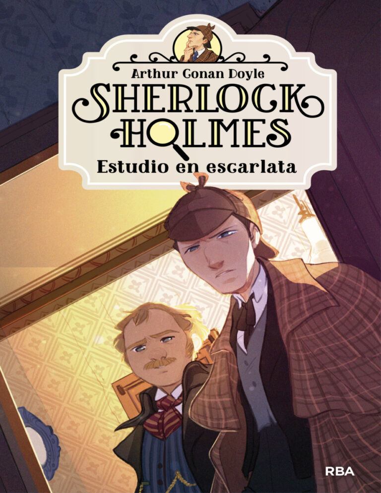 Sherlock Holmes 1 Estudio en escarlata Spanish Edition Sir Arthur Conan Doyle Kitap Kapağı