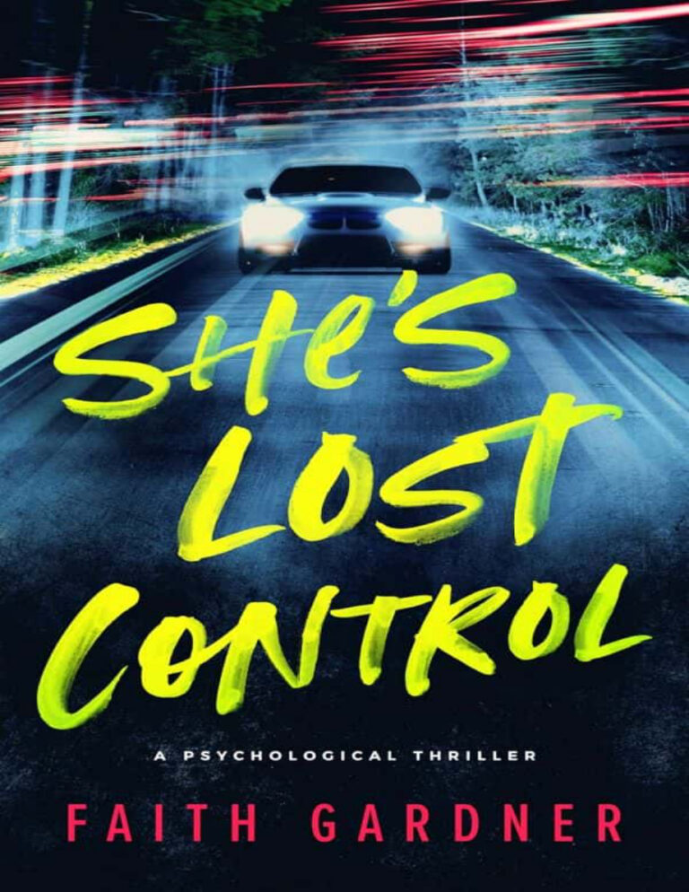 Shes lost control Faith gardner Kitap Kapağı