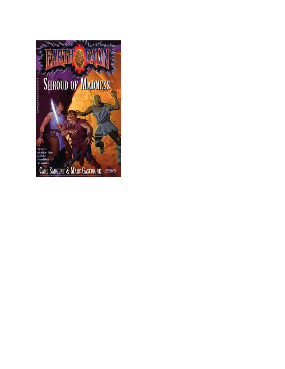 Shroud of Madness Carl Sargent Kitap Kapağı