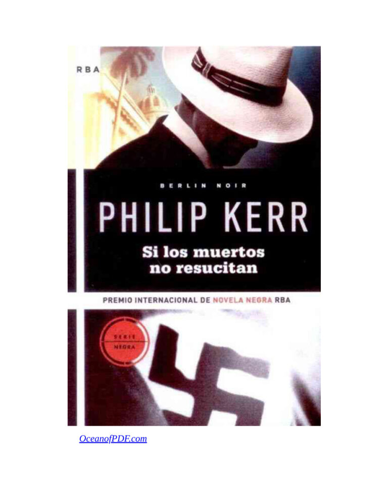 Si los muertos no resucitan Kerr Philip Kitap Kapağı