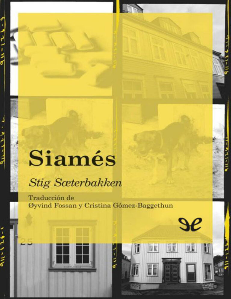 Siames Spanish Edition Stig Saeterbakken Kitap Kapağı