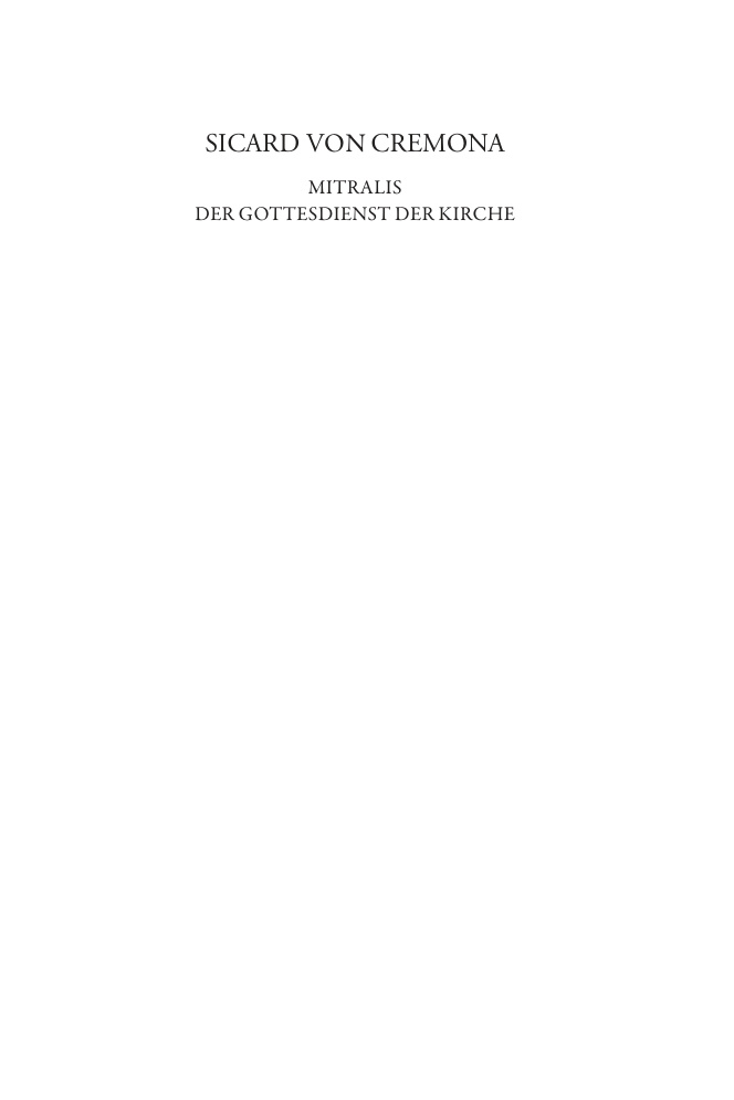 Sicard von Cremona German Edition Lorenz Weinrich Kitap Kapağı