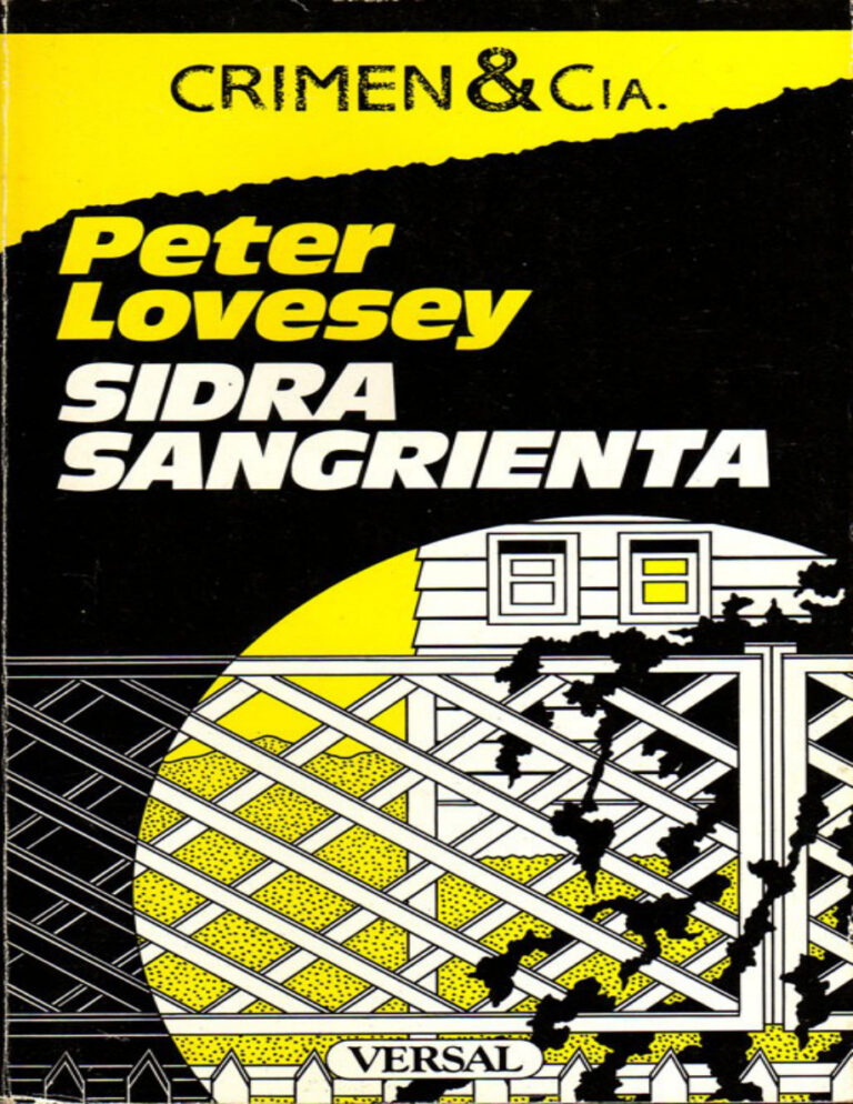 Sidra sangrienta Lovesey Peter Kitap Kapağı