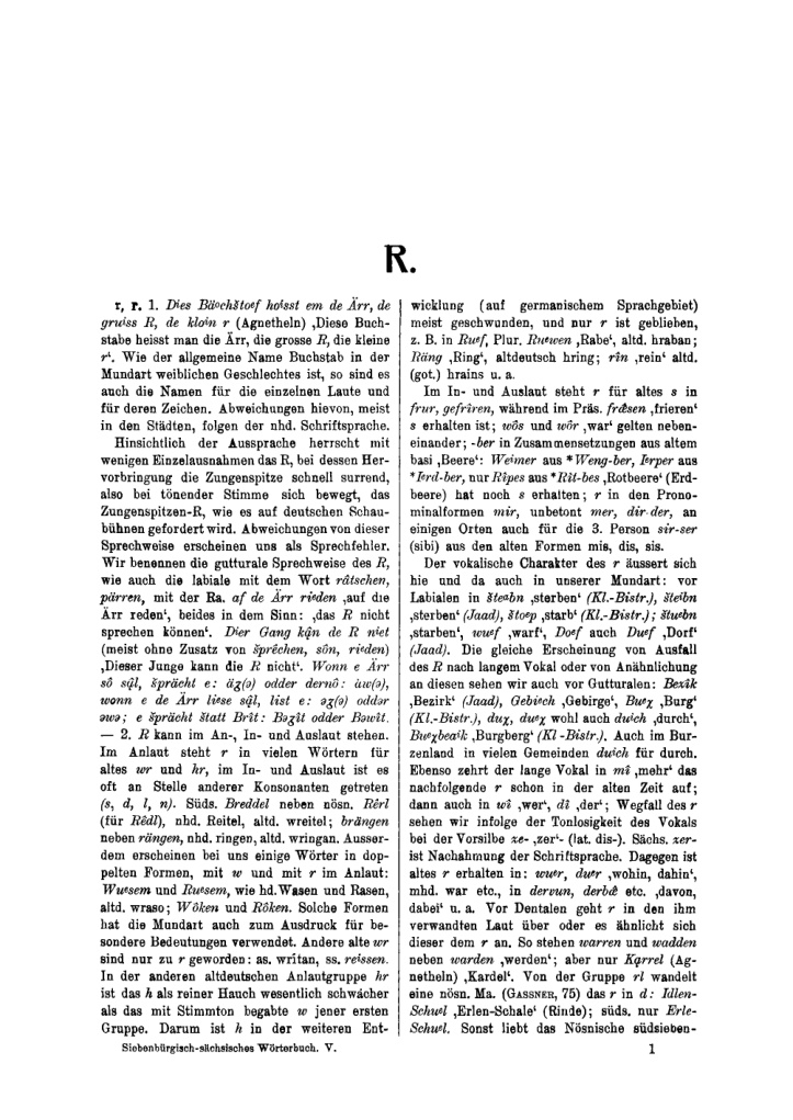Siebenburgisch Sachsisches Worterbuch Band 5 German Edition Johann Roth Kitap Kapağı