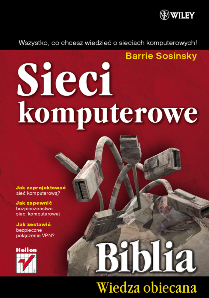 Sieci komputerowe Biblia Polish Edition Barrie A Sosinsky Kitap Kapağı