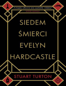 Siedem smierci Evelyn Hardcastle Polish Edition Stuart Turton Kitap Kapağı