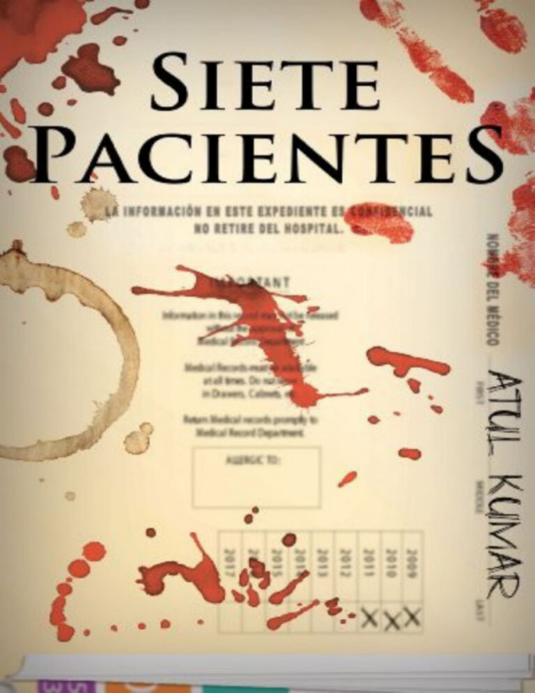Siete pacientes Atul Kumar Kitap Kapağı
