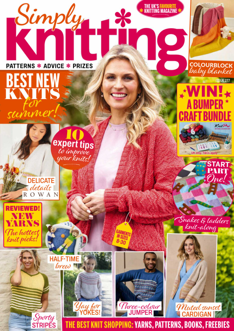 Simply Knitting Issue 277 June 2026 Simply Knitting Kitap Kapağı