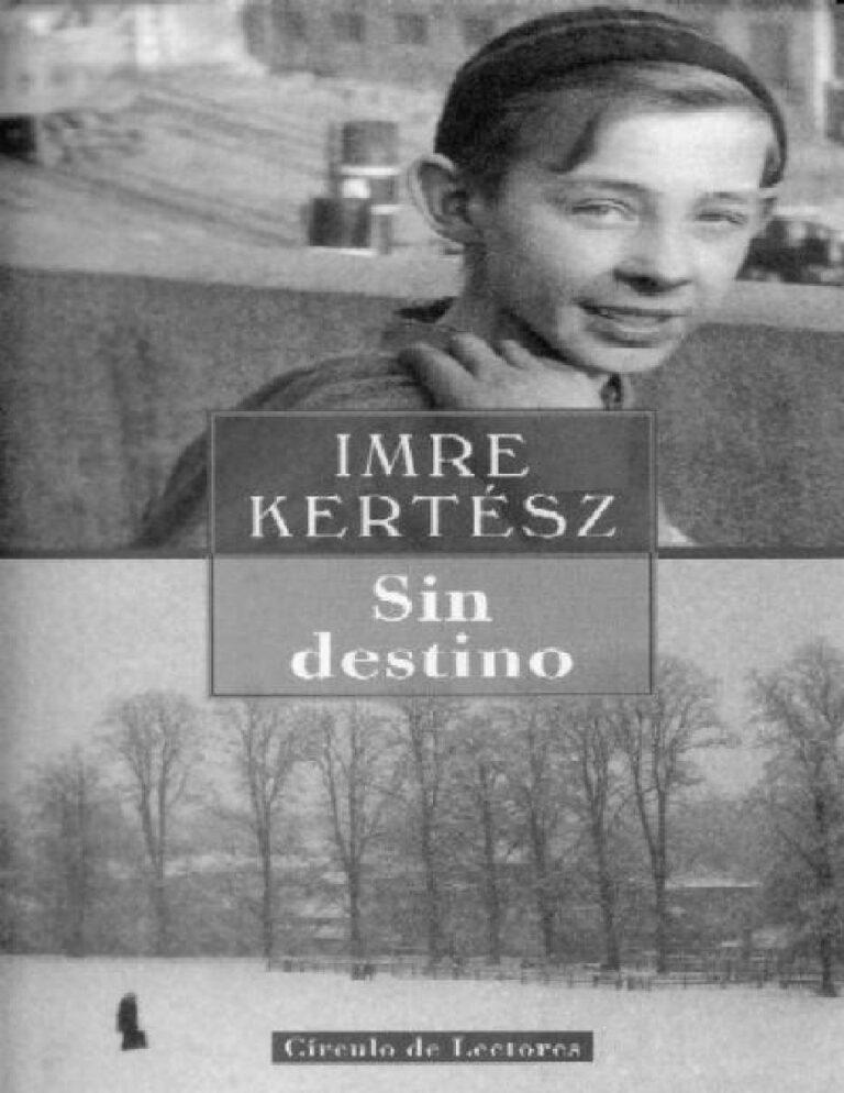 Sin Destino Imre Kertesz Kitap Kapağı