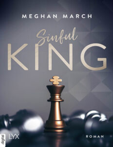 Sinful king Meghan march Kitap Kapağı