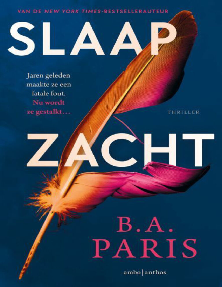Slaap Zacht Dutch Edition BA Paris Kitap Kapağı
