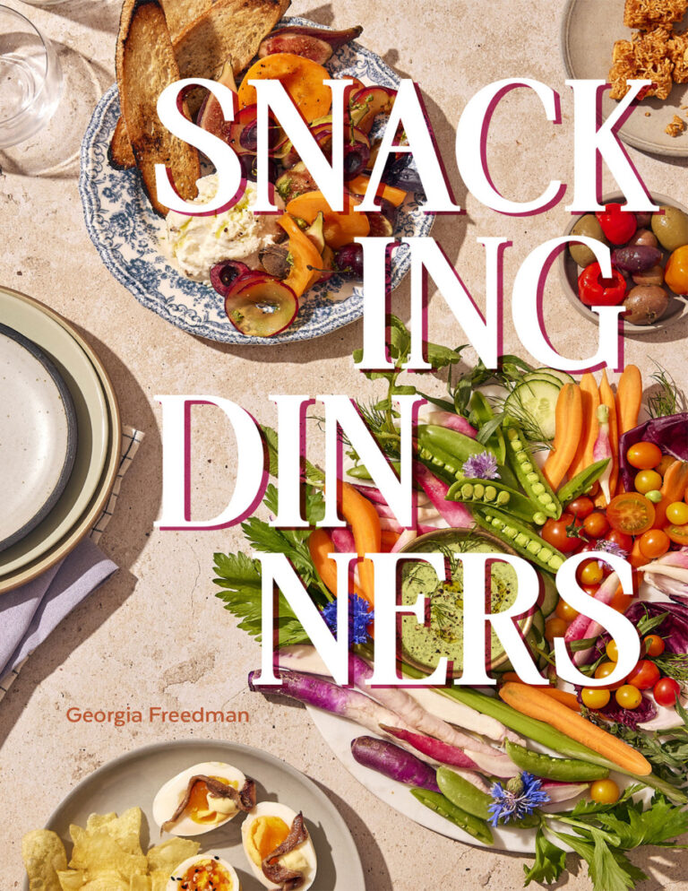 Snacking Dinners Georgia Freedman Kitap Kapağı