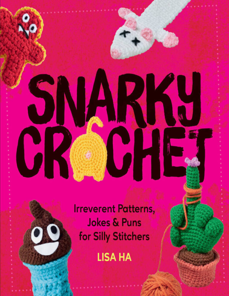 Snarky Crochet Lisa Ha Kitap Kapağı