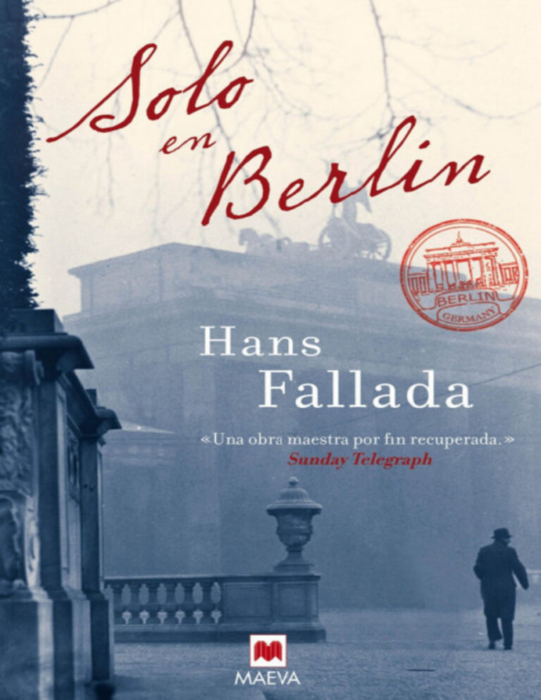 Solo en Berlin Fallada Hans Kitap Kapağı