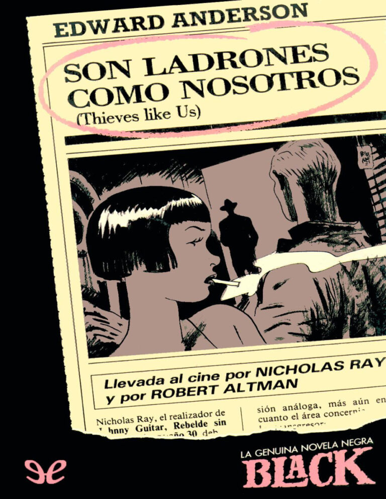 Son ladrones como nosotros Edward Anderson Kitap Kapağı