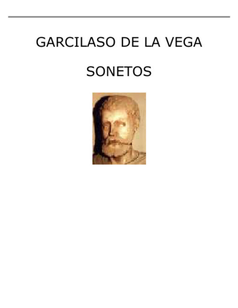 Sonetos Spanish Edition Garcilaso de la Vega Kitap Kapağı