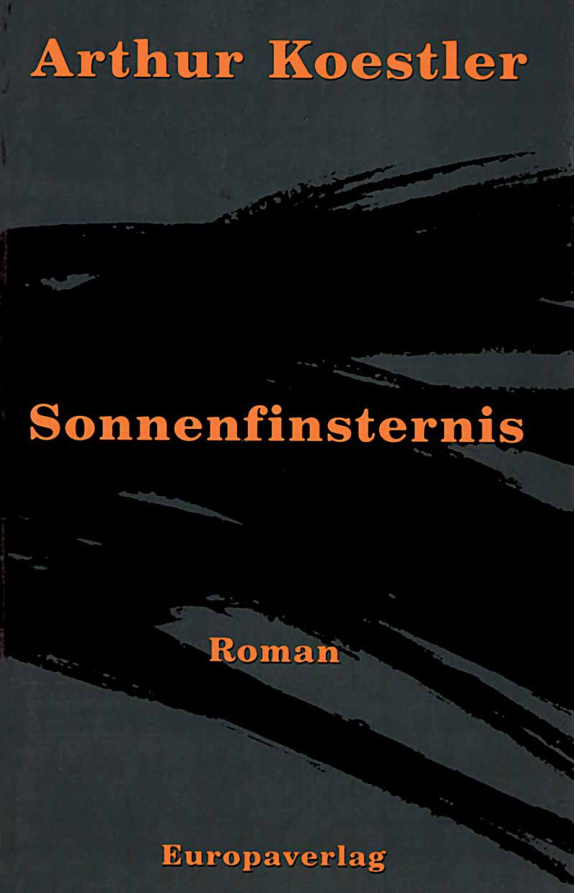 Sonnenfinsternis German Edition Koestler Arthur Kitap Kapağı