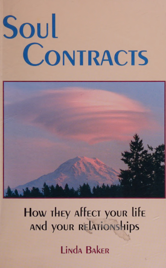 Soul Contracts Linda Baker Kitap Kapağı