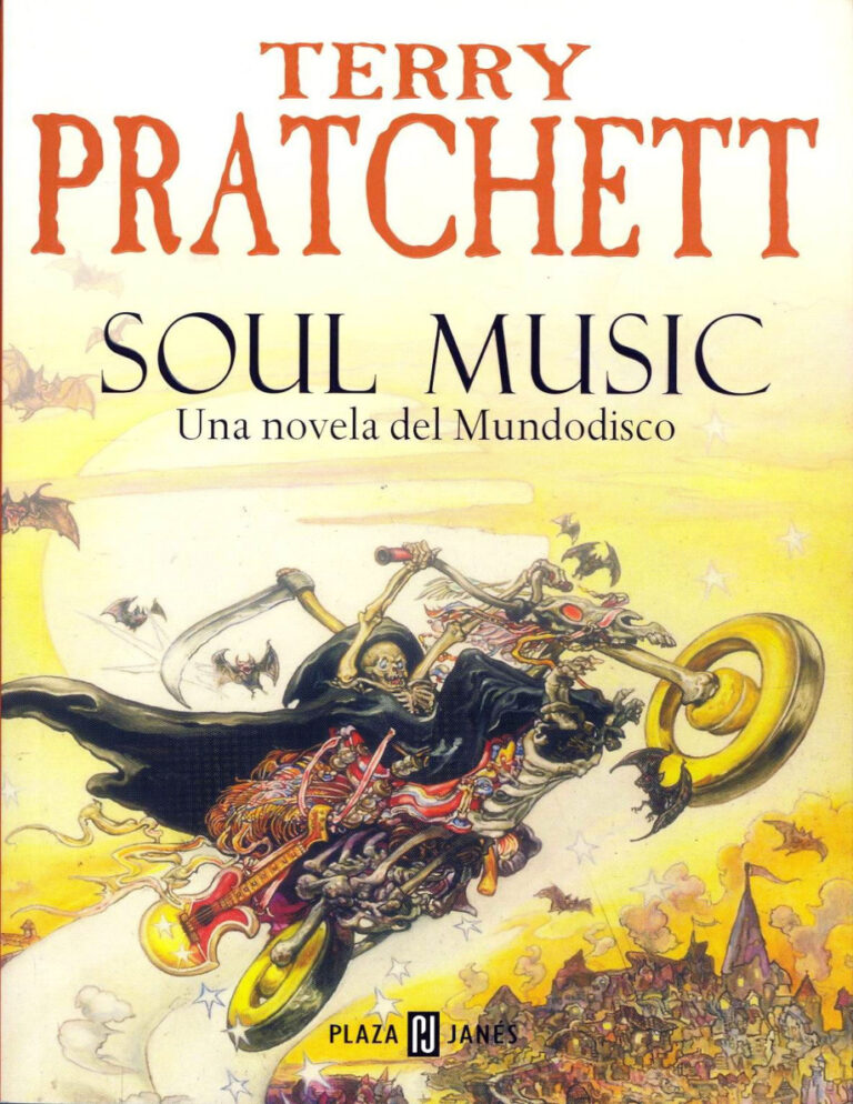 Soul music Spanish Edition Terry Pratchett Kitap Kapağı