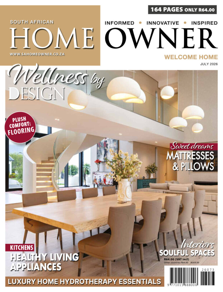 South African Home Owner July 2026 South African Home Owner Kitap Kapağı