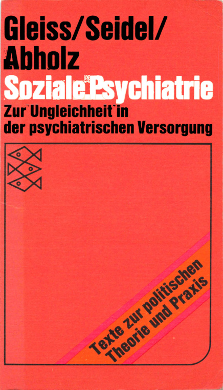 Soziale Psychiatrie German Edition Irma Gleiss Kitap Kapağı