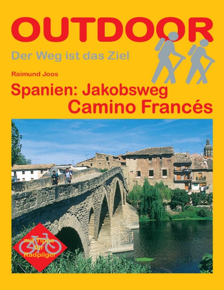 Spanien Jakobsweg Camino Frances Outdoor Handbuch German Edition Joos Raimund Kitap Kapağı