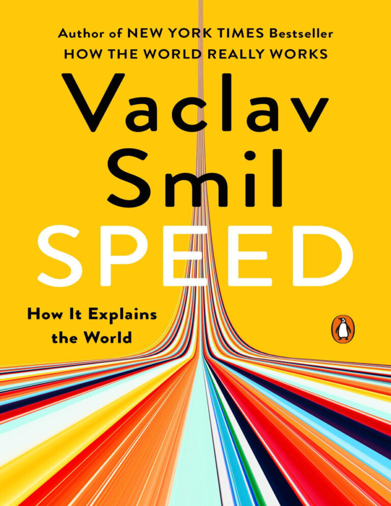 Speed How It Explains the World Vaclav Smil Kitap Kapağı