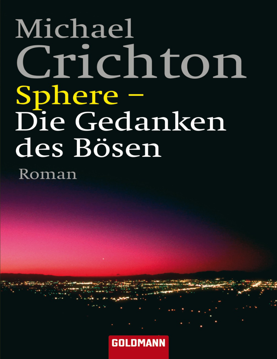 Sphere Die Gedanken des Bosen German Edition Michael Crichton Kitap Kapağı