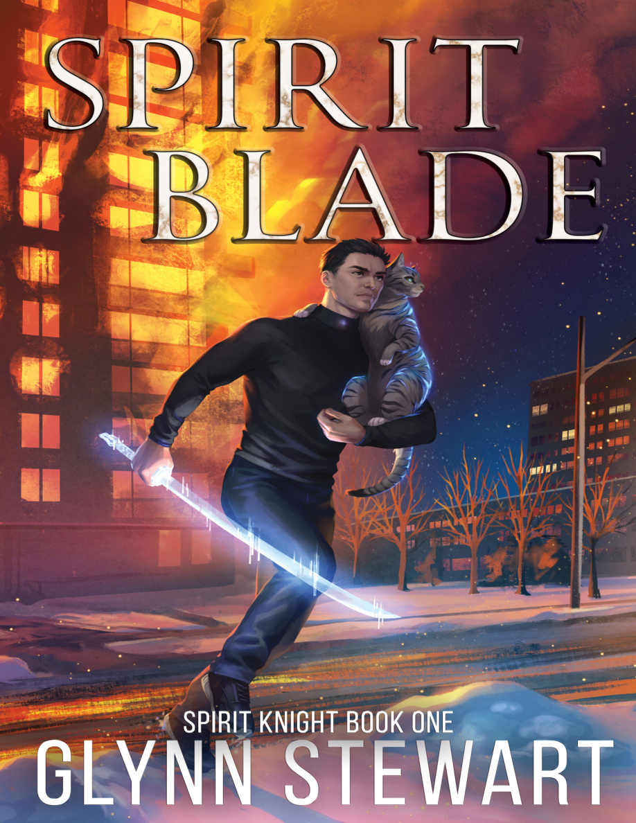 Spirit Blade Glynn Stewart Kitap Kapağı