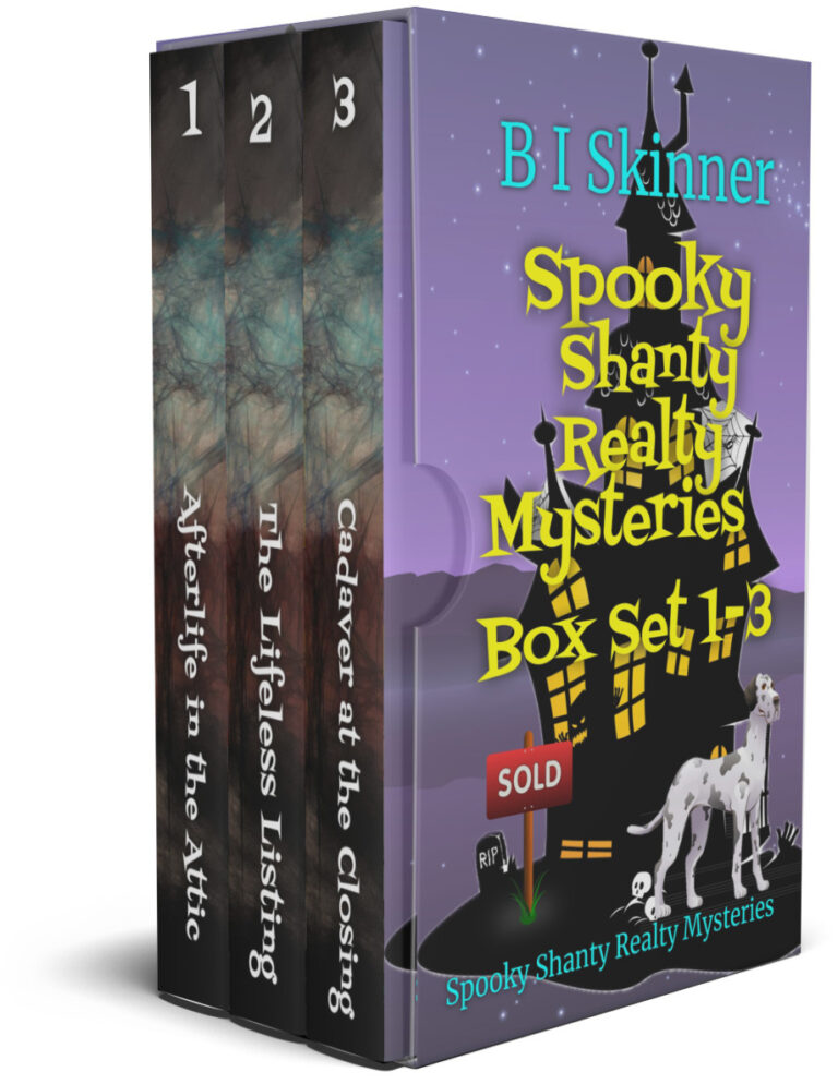 Spooky Shanty Realty Mysteries Books 1 3 B I Skinner Kitap Kapağı