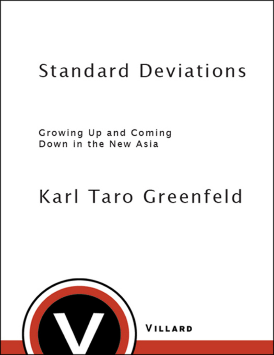 Standard deviation Karl taro greenfeld Kitap Kapağı