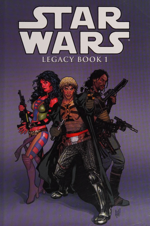 Star wars Legacy Book 1 John Ostrander Kitap Kapağı